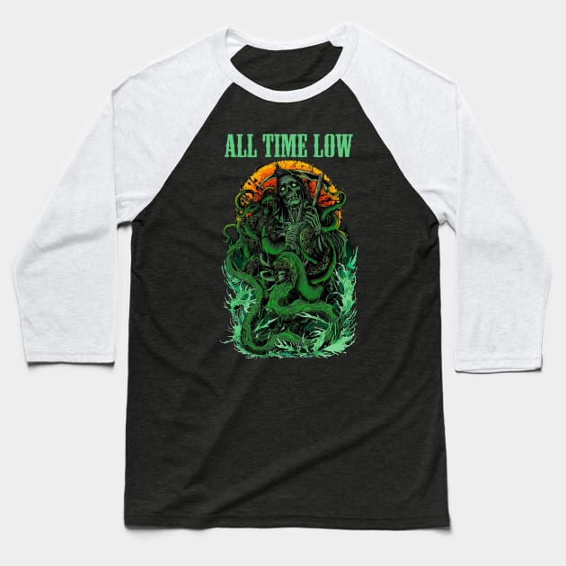 ALL TIME LOW BAND Baseball T-Shirt by Pastel Dream Nostalgia